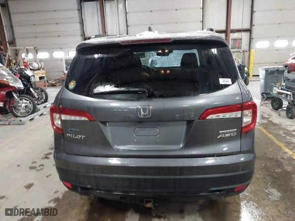 2021 Honda Pilot Special Edition with VIN 5FNYF6H22MB039030, listed as a IAAI auction lot 40980545 with 72,437 mi miles. Bid and sale history available at carsss.com. Image 16.