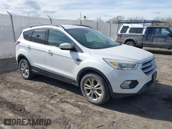 2017 Ford Escape SE with VIN 1FMCU9G97HUE75333, listed as a IAAI auction lot 41714772 with 171,603 mi miles. Bid and sale history available at carsss.com. Image 1.