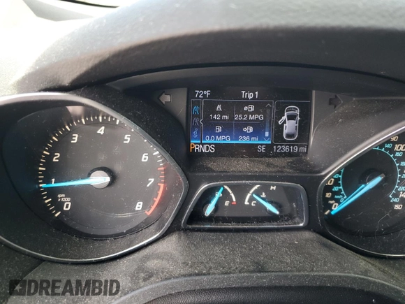 2013 Ford Escape SEL z VIN 1FMCU9HX7DUB98268, wystawiony jako Copart lot #55469915 z przebiegiem 123 619 mil mil oraz Szkoda całkowita • Salvage title. Historia ofert i sprzedaży dostępna na DreamBid. Obrazek 9.