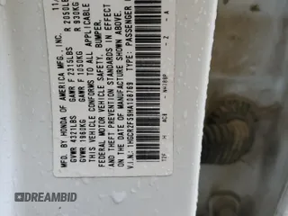 2017 Honda Accord Sedan Sport with VIN 1HGCR2F59HA108769, listed as a Copart auction lot 50554705 with 176,073 mi miles and Salvage Title. Bid and sale history available at carsss.com. Image 12.
