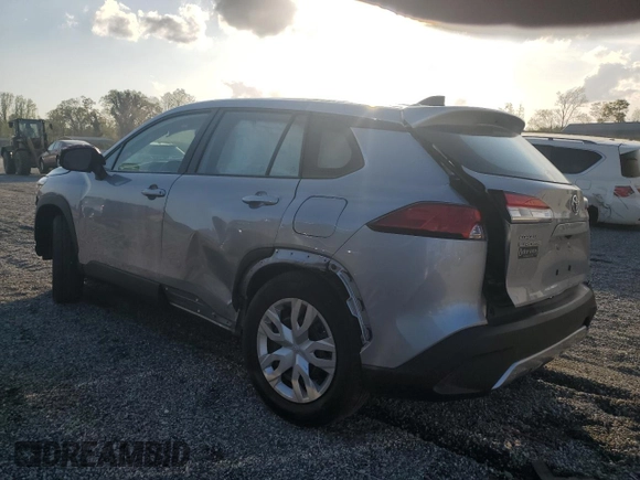 2024 Toyota Corolla Cross L with VIN 7MUAAAAG3RV088481, listed as a Copart auction lot 51599005 with 21,746 mi miles and Salvage title. Bid and sale history available at DreamBid. Image 2.
