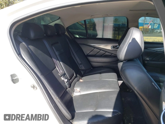 2017 Infiniti Q50 Signature Edition with VIN JN1EV7AP3HM738779, listed as a IAAI auction lot 41870416 with 129,694 mi miles and . Bid and sale history available at DreamBid. Image 8.
