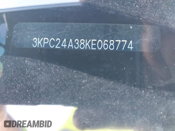 2019 Hyundai Accent SE with VIN 3KPC24A38KE068774, listed as a IAAI auction lot 41768663 with 17,916 mi miles. Bid and sale history available at carsss.com. Image 9.