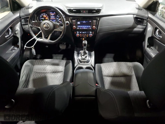 2019 Nissan Rogue SV with VIN JN8AT2MV6KW376915, listed as a Copart auction lot 52355725 with 84,630 mi miles and Salvage Title. Bid and sale history available at carsss.com. Image 8.