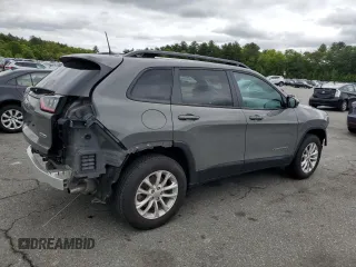 2022 Jeep Cherokee Latitude Lux with VIN 1C4PJMMN6ND547489, listed as a Copart auction lot 56833935 with 21,109 mi miles and Salvage title. Bid and sale history available at DreamBid. Image 3.