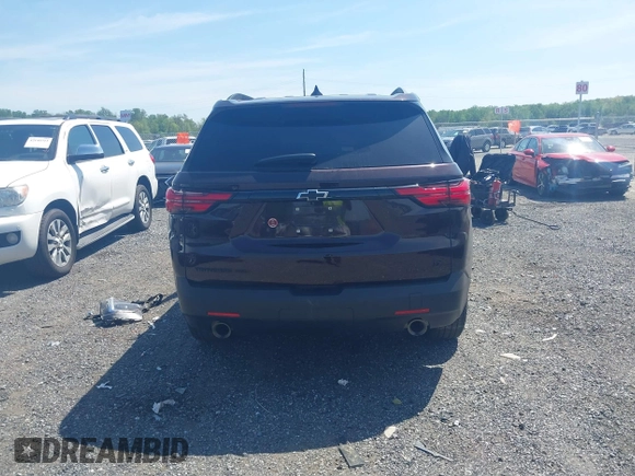 2022 Chevrolet Traverse LT Cloth z VIN 1GNEVGKW1NJ164383, wystawiony jako IAAI lot #42144426 z przebiegiem 50 391 mil mil oraz . Historia ofert i sprzedaży dostępna na DreamBid. Obrazek 17.