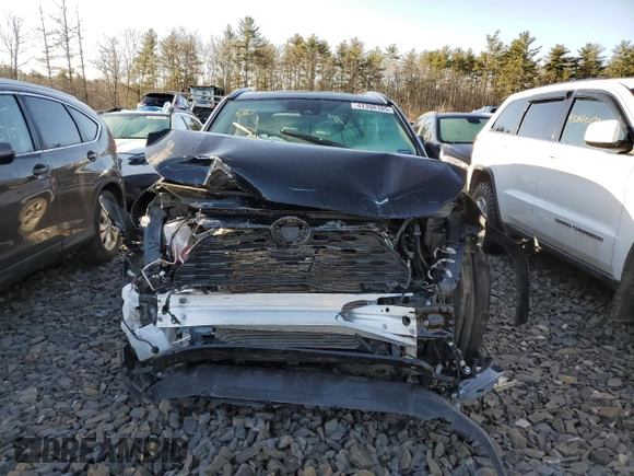 2024 Toyota RAV4 XLE with VIN 2T3P1RFV3RC454515, listed as a Copart auction lot 47398185 with Not Provided miles and Salvage Title. Bid and sale history available at DreamBid. Image 5.