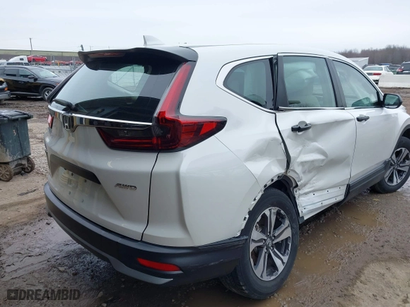 2021 Honda CR-V LX with VIN 5J6RW2H22ML015332, listed as a IAAI auction lot 41697230 with 31,264 mi miles. Bid and sale history available at carsss.com. Image 4.