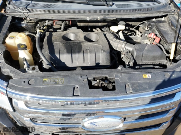 2014 Ford Edge SEL with VIN 2FMDK3J94EBA71729, listed as a Copart auction lot 76920514 with 196,053 mi miles and Salvage Title. Bid and sale history available at carsss.com. Image 12.