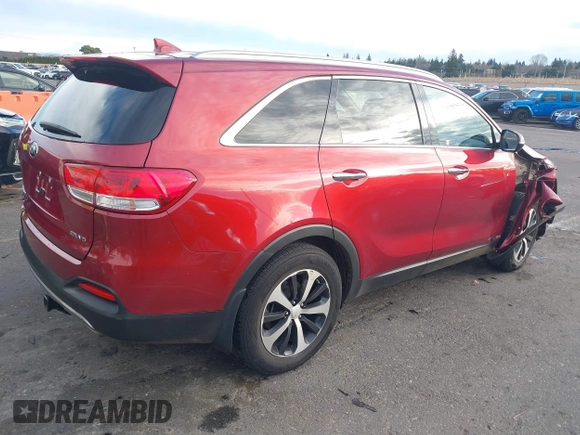 2017 Kia Sorento EX with VIN 5XYPHDA56HG243813, listed as a IAAI auction lot 41266341 with 76,957 mi miles and . Bid and sale history available at DreamBid. Image 4.