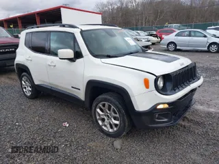 2018 Jeep Renegade Latitude with VIN ZACCJBBB7JPH88758, listed as a IAAI auction lot 41017682 with 87,401 mi miles and . Bid and sale history available at carsss.com. Image 1.