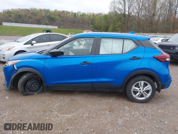 2021 Nissan Kicks S with VIN 3N1CP5BV7ML529374, listed as a IAAI auction lot 41922385 with 21,433 mi miles and . Bid and sale history available at carsss.com. Image 14.