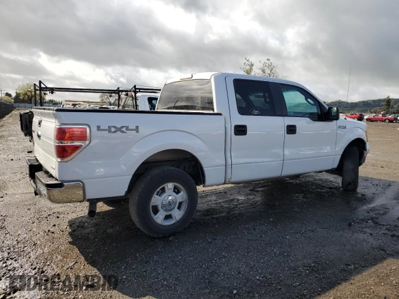 2014 Ford F-150 XL with VIN 1FTFW1EF4EFB50872, listed as a Copart auction lot 46918995 with 164,418 mi miles and Salvage Title. Bid and sale history available at carsss.com. Image 3.