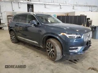 2024 Volvo XC90 Plus Bright Theme with VIN YV4L12PE9R1240823, listed as a Copart auction lot 55363595 with 14,348 mi miles and Salvage Title. Bid and sale history available at DreamBid. Image 4.