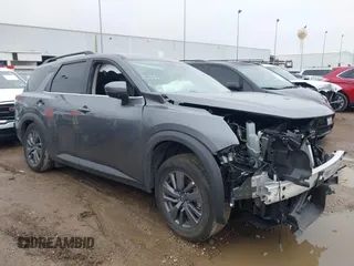 2024 Nissan Pathfinder SV with VIN 5N1DR3BA1RC306047, listed as a IAAI auction lot 41430617 with Not provided miles and . Bid and sale history available at DreamBid. Image 1.