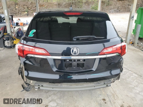2018 Acura RDX w/Advance Pkg with VIN 5J8TB3H70JL009762, listed as a Copart auction lot 50264555 with 91,120 mi miles and Salvage Title. Bid and sale history available at carsss.com. Image 6.
