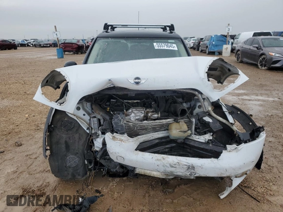 2014 MINI Countryman S z VIN WMWZC3C50EWP29415, wystawiony jako Copart lot #55579045 z przebiegiem 102 151 mil mil oraz Szkoda całkowita • Salvage title. Historia ofert i sprzedaży dostępna na DreamBid. Obrazek 5.
