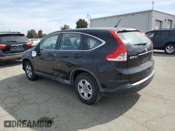 2013 Honda CR-V LX with VIN 2HKRM3H33DH515255, listed as a Copart auction lot 48430545 with 126,150 mi miles and Salvage Title. Bid and sale history available at carsss.com. Image 2.