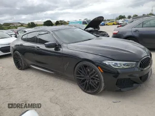 2021 BMW 8 Series M850i with VIN WBAGV8C08MCF72058, listed as a Copart auction lot 82167593 with 36,132 mi miles and Clean Title. Bid and sale history available at carsss.com. Image 4.