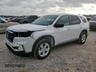 2023 Honda Pilot LX with VIN 5FNYG2H22PB007110, listed as a Copart auction lot 57116835 with 16,088 mi miles and Salvage title. Bid and sale history available at DreamBid. Image 1.