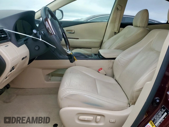2013 Lexus RX 350 z VIN 2T2ZK1BA0DC100779, wystawiony jako Copart lot #52111975 z przebiegiem 152 156 mil mil oraz Szkoda całkowita • Salvage title. Historia ofert i sprzedaży dostępna na DreamBid. Obrazek 7.