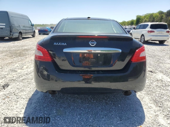 2009 Nissan Maxima SV with VIN 1N4AA51E59C819757, listed as a Copart auction lot 53070385 with 177,688 mi miles and Salvage Title. Bid and sale history available at DreamBid. Image 6.
