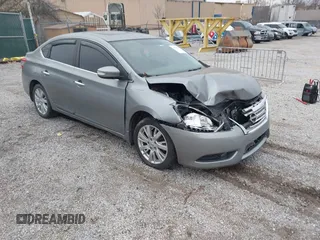 2014 Nissan Sentra S with VIN 3N1AB7AP8EY310027, listed as a IAAI auction lot 41142509 with 130,897 mi miles and . Bid and sale history available at DreamBid. Image 1.
