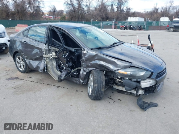 2016 Dodge Dart SXT with VIN 1C3CDFBB8GD660393, listed as a IAAI auction lot 41811627 with 125,945 mi miles and . Bid and sale history available at carsss.com. Image 1.