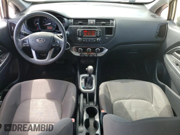 2012 Kia Rio LX with VIN KNADM5A34C6013635, listed as a Copart auction lot 72400254 with 172,943 mi miles and Salvage Title. Bid and sale history available at carsss.com. Image 8.