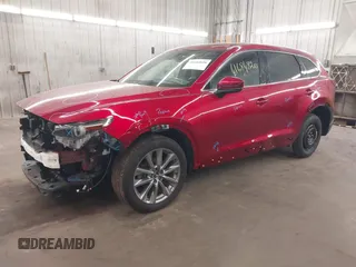 2023 Mazda CX-9 Carbon Edition with VIN JM3TCBDY2P0633133, listed as a IAAI auction lot 41684820 with 23,739 mi miles and . Bid and sale history available at carsss.com. Image 2.