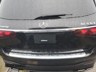 2024 Mercedes-Benz GLS 63 AMG with VIN 4JGFF8KE3RB198439, listed as a Copart auction lot 74292474 with 2,108 mi miles and Non repairable. Bid and sale history available at DreamBid. Image 6.