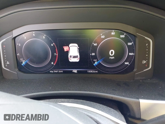 2020 Volkswagen Atlas SEL R-Line with VIN 1V2RE2CA6LC217059, listed as a IAAI auction lot 42440414 with 100,826 mi miles and . Bid and sale history available at DreamBid. Image 7.