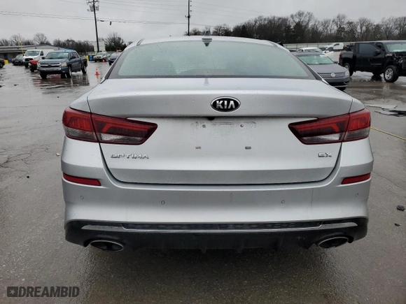 2019 Kia Optima EX with VIN 5XXGU4L14KG303332, listed as a Copart auction lot 45047645 with 71,701 mi miles and Salvage Title. Bid and sale history available at carsss.com. Image 6.