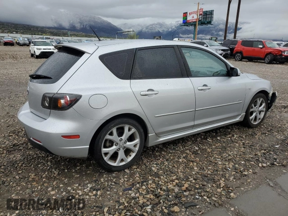 2007 Mazda 3 S Sport with VIN JM1BK143871681123, listed as a Copart auction lot 53554495 with 94,525 mi miles and Salvage Title. Bid and sale history available at DreamBid. Image 3.