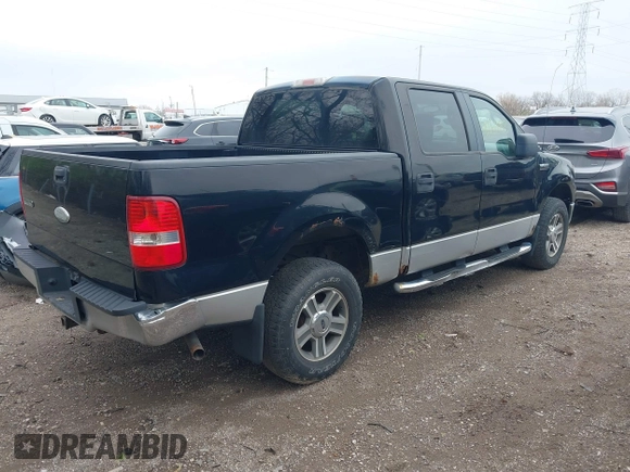 2007 Ford F-150 XLT with VIN 1FTPW14VX7FB29248, listed as a IAAI auction lot 41961083 with 178,154 mi miles and . Bid and sale history available at DreamBid. Image 4.