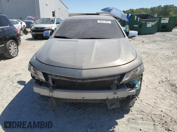 2018 Chevrolet Impala Premier with VIN 2G1125S3XJ9135697, listed as a Copart auction lot 52821965 with 122,546 mi miles and Salvage Title. Bid and sale history available at DreamBid. Image 5.