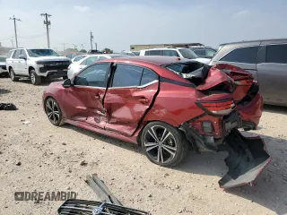 2020 Nissan Sentra SR with VIN 3N1AB8DVXLY266366, listed as a Copart auction lot 51282925 with 47,718 mi miles and Salvage Title. Bid and sale history available at DreamBid. Image 2.