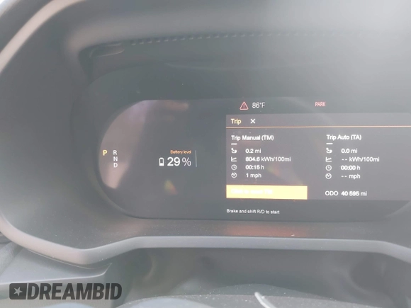 2021 Polestar 2 Launch Edition with VIN LPSED3KA6ML010269, listed as a IAAI auction lot 40809811 with 40,595 mi miles and . Bid and sale history available at DreamBid. Image 17.