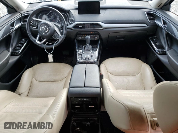 2020 Mazda CX-9 Touring with VIN JM3TCACY5L0415273, listed as a Copart auction lot 44015075 with 82,867 mi miles and Salvage title. Bid and sale history available at DreamBid. Image 8.