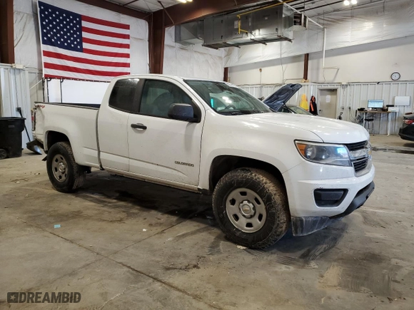 2018 Chevrolet Colorado 4WD Work Truck with VIN 1GCHTBEA0J1252270, listed as a Copart auction lot 46482765 with 115,302 mi miles and Non Repairable. Bid and sale history available at carsss.com. Image 4.