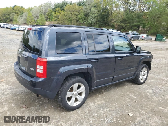 2015 Jeep Patriot Latitude with VIN 1C4NJRFB4FD339944, listed as a Copart auction lot 55664735 with 84,017 mi miles and Clean title. Bid and sale history available at DreamBid. Image 3.