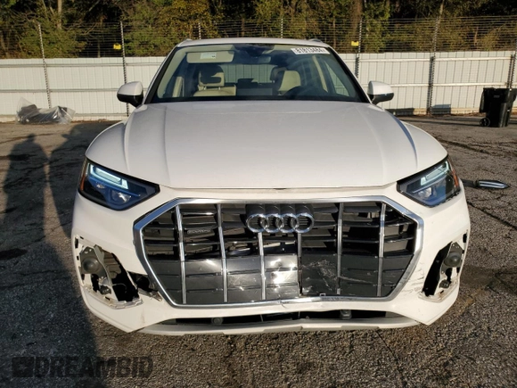 2022 Audi Q5 Premium with VIN WA1ABAFY5N2091340, listed as a Copart auction lot 81813484 with 29,658 mi miles and Salvage title. Bid and sale history available at DreamBid. Image 5.