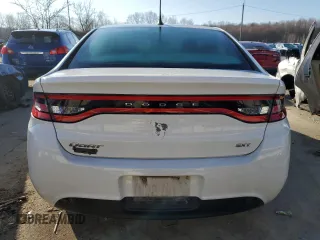 2016 Dodge Dart SXT Sport with VIN 1C3CDFFAXGD802289, listed as a Copart auction lot 49369365 with 70,964 mi miles and Salvage Title. Bid and sale history available at DreamBid. Image 6.