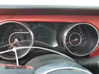 2022 Jeep Wrangler Unlimited Rubicon with VIN 1C4HJXFN2NW211037, listed as a Copart auction lot 49897115 with 21,878 mi miles and Salvage title. Bid and sale history available at DreamBid. Image 9.