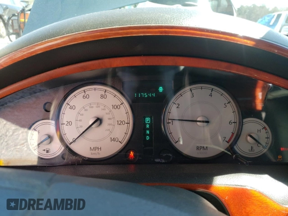 2006 Chrysler 300 Touring with VIN 2C3KA53G36H309241, listed as a Copart auction lot 48710025 with 117,544 mi miles and Salvage Title. Bid and sale history available at DreamBid. Image 9.
