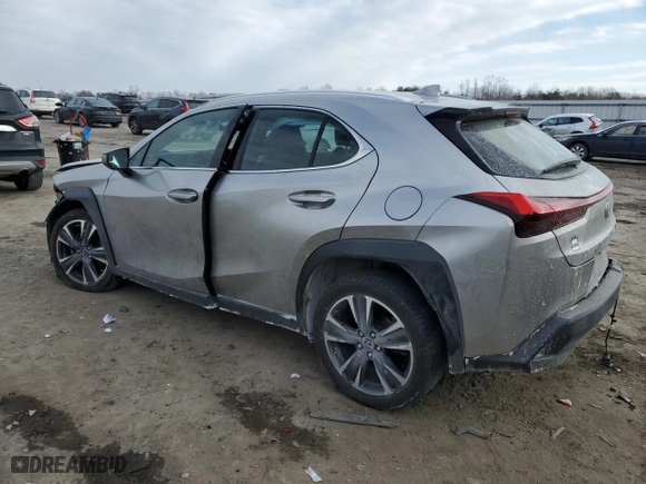 2022 Lexus UX with VIN JTHX3JBH6N2051446, listed as a Copart auction lot 42404335 with 26,866 mi miles and Salvage Title. Bid and sale history available at carsss.com. Image 2.