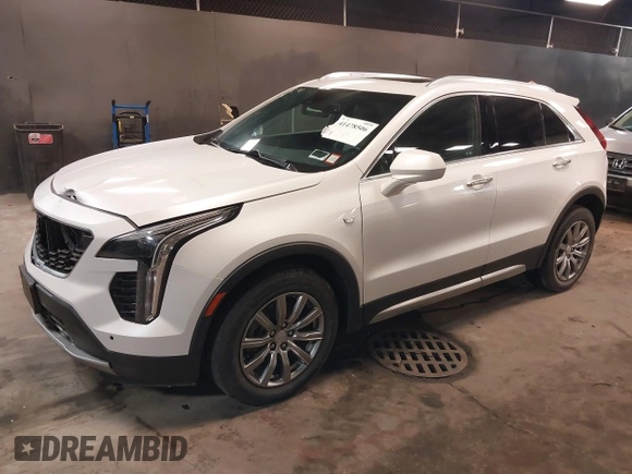 2020 Cadillac XT4 AWD Premium Luxury with VIN 1GYFZDR40LF146715, listed as a IAAI auction lot 41478506 with 21,455 mi miles. Bid and sale history available at carsss.com. Image 17.