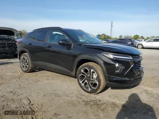 2025 Chevrolet Trax 2RS with VIN KL77LJEP9SC105667, listed as a Copart auction lot 53483875 with 3,600 mi miles and Salvage Title. Bid and sale history available at carsss.com. Image 4.