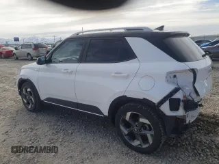 2022 Hyundai Venue SEL with VIN KMHRC8A38NU156823, listed as a Copart auction lot 49323595 with 41,618 mi miles and Salvage Title. Bid and sale history available at DreamBid. Image 2.