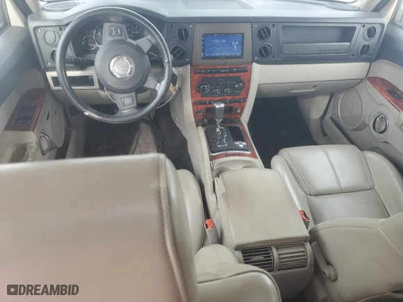 2007 Jeep Commander Limited with VIN 1J8HG58277C697105, listed as a Copart auction lot 46043315 with 173,061 mi miles and Salvage Title. Bid and sale history available at carsss.com. Image 8.